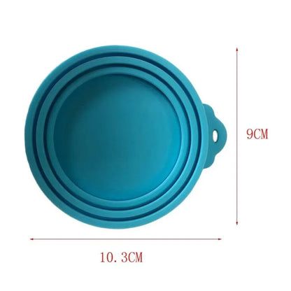 Silicone Pet Food Can Lid – Reusable Sealed Cover for Dog and Cat Food Storage