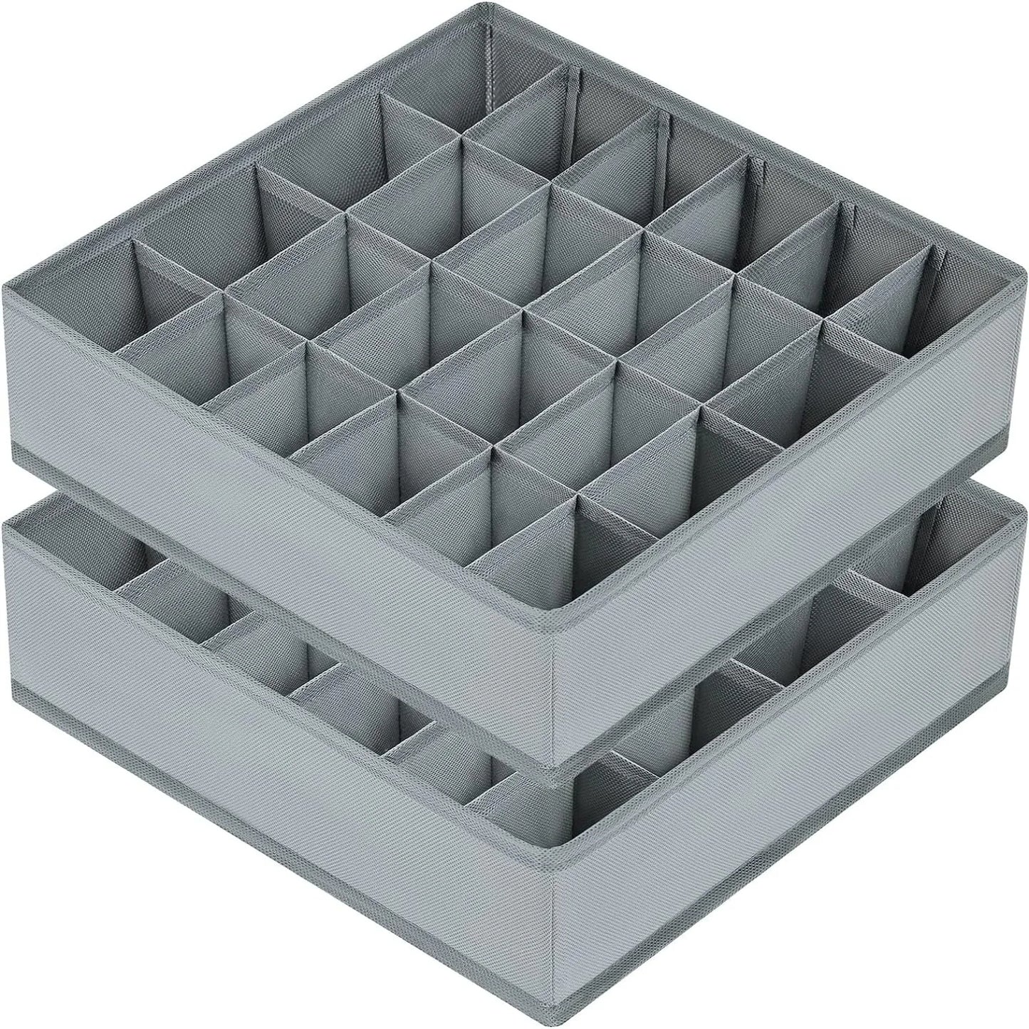 Underwear Drawer Organizer Box – Bra, Socks & Clothes Storage for Cabinet, Closet & Wardrobe