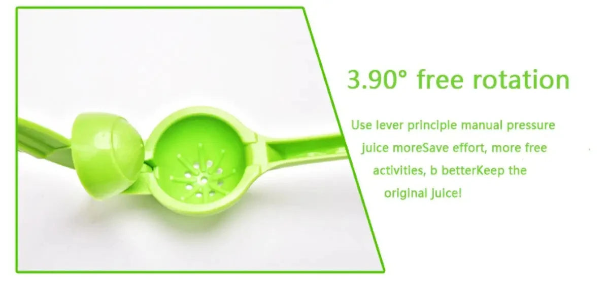 Manual Lemon Clip – Creative Mini Lemon Juicer Portable Kitchen Gadget