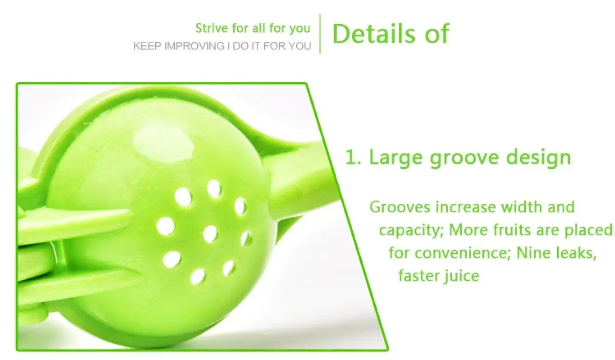 Manual Lemon Clip – Creative Mini Lemon Juicer Portable Kitchen Gadget
