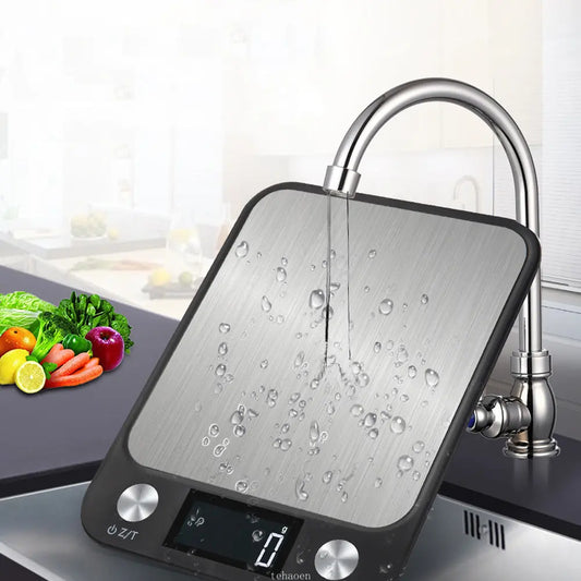 Kitchen Digital Scale – Smart Electronic Food and Coffee Scale with Stainless Steel Design for Cooking and Baking