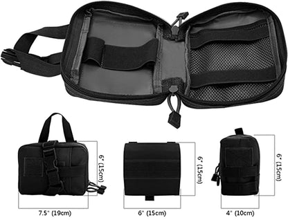 Tactical Dog Harness and Leash Set for Large and Medium Dogs, Military-Style Training Vest for German Shepherd, Golden Retriever, and Working Breeds