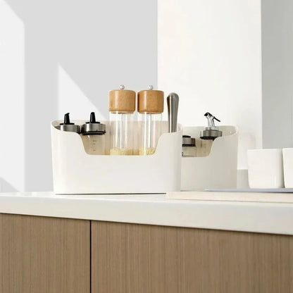 Wall-Mounted Adhesive Storage Rack – Multifunctional Cabinet Door & Under-Sink Organizer for Kitchen & Bathroom