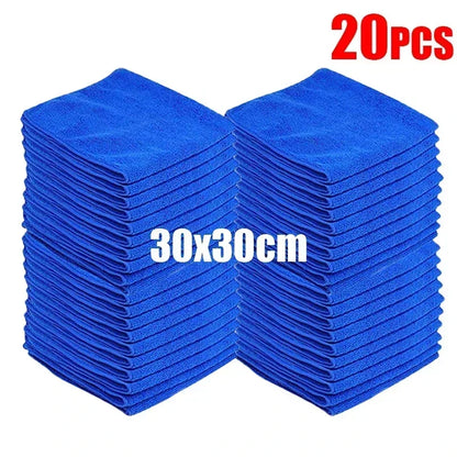 Microfiber Towels for Car Wash – Auto Detailing Drying Cloth Household Cleaning and Polishing Towels