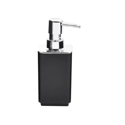 8PCS Bathroom Accessories Set, Plastic Storage Set with Soap Dispenser, Toilet Brush, Trash Can & Toothbrush Holder