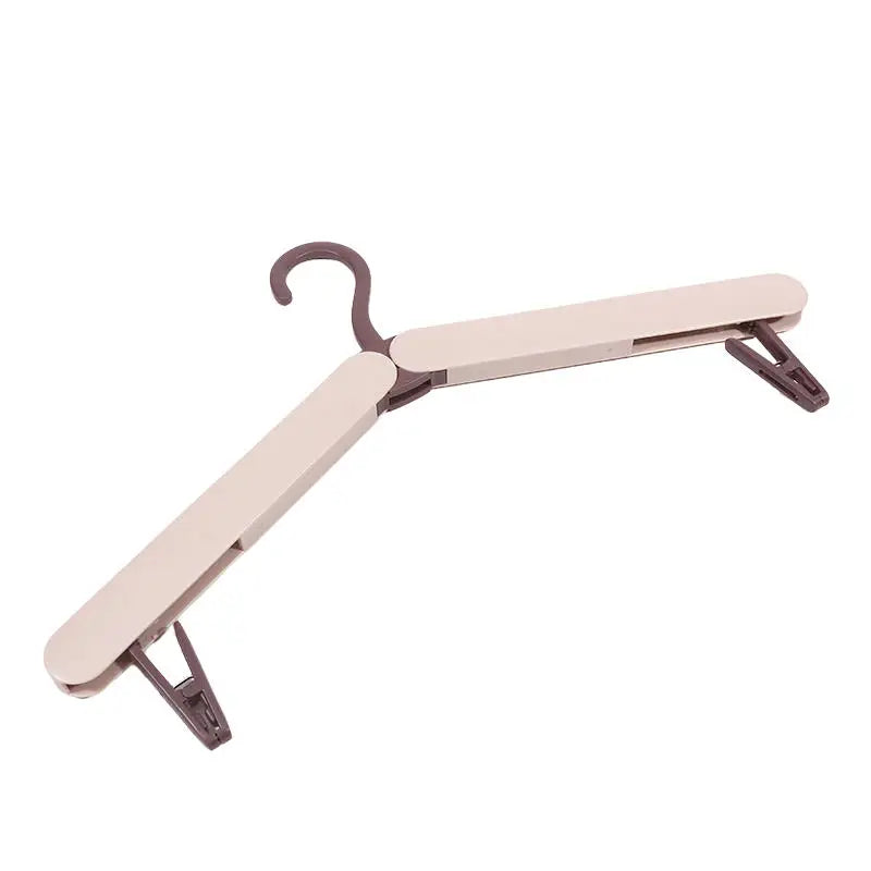 Travel Foldable Clothes Hanger – Portable Wardrobe Drying Rack for Outdoor Travel & Home Use