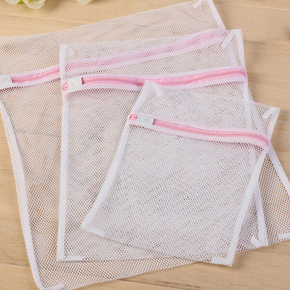 Bra & Underwear Laundry Bags Set, 3-Piece Zippered Mesh Wash Bags for Delicates and Lingerie Protection