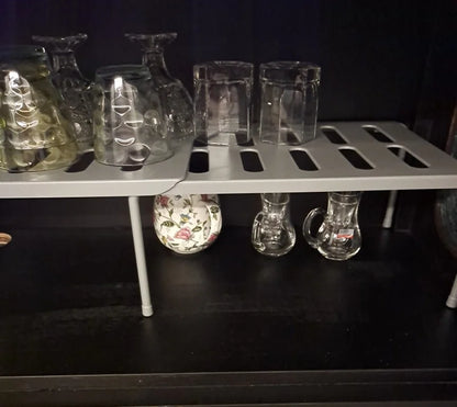 Adjustable ABS Shoe Rack Organizer, Extensible Telescopic Shoe Hanger for Wardrobe & Cabinet Storage