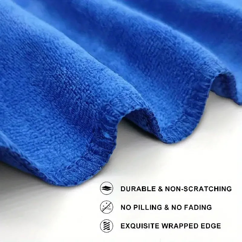 Microfiber Towels for Car Wash – Auto Detailing Drying Cloth Household Cleaning and Polishing Towels