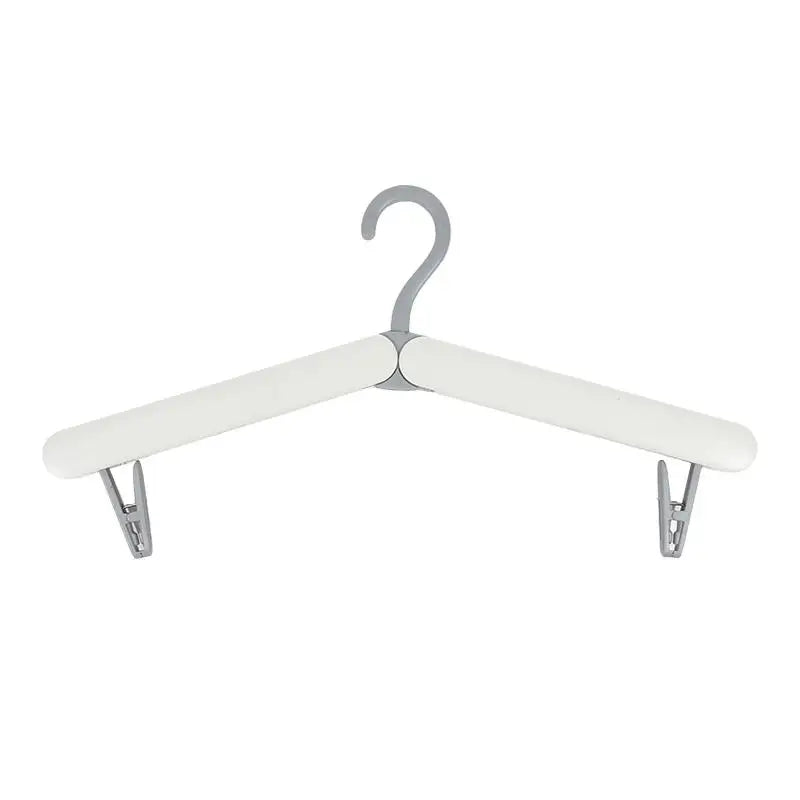 Travel Foldable Clothes Hanger – Portable Wardrobe Drying Rack for Outdoor Travel & Home Use