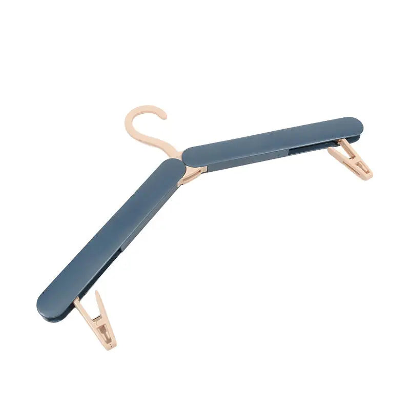 Travel Foldable Clothes Hanger – Portable Wardrobe Drying Rack for Outdoor Travel & Home Use