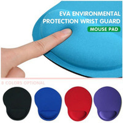 Comfort EVA Wrist Support Mouse Pad with Soft Sponge Cushion, Non-Slip Gaming and Office Mouse Mat, Ergonomic Desk Accessory for Computer and Laptop