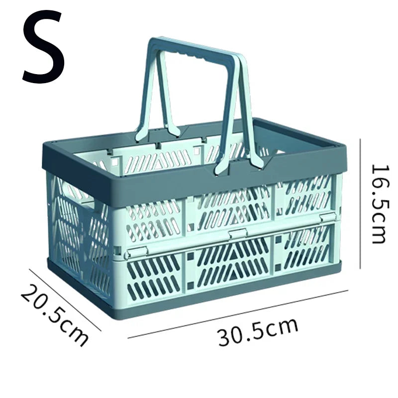 Folding Storage Cabinet – Installation-Free Storage Box Organizer for Living Room, Kitchen, Toys & Snacks