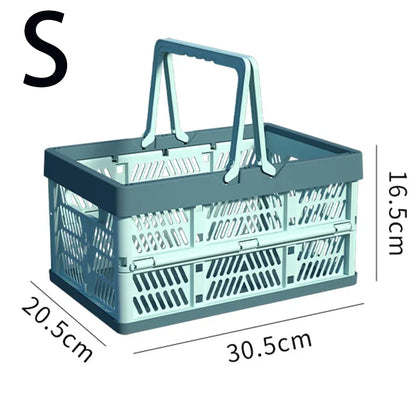 Folding Storage Cabinet – Installation-Free Storage Box Organizer for Living Room, Kitchen, Toys & Snacks