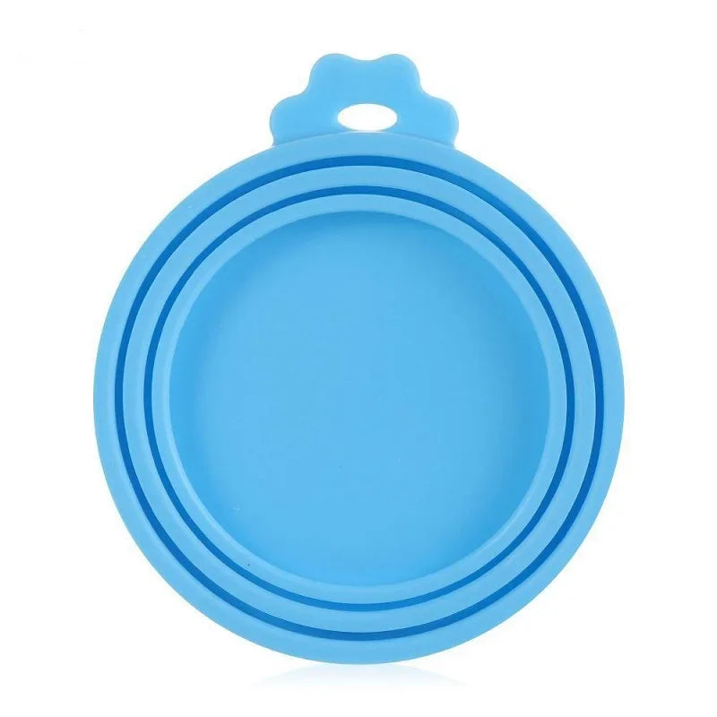 Silicone Pet Food Can Lid – Reusable Sealed Cover for Dog and Cat Food Storage
