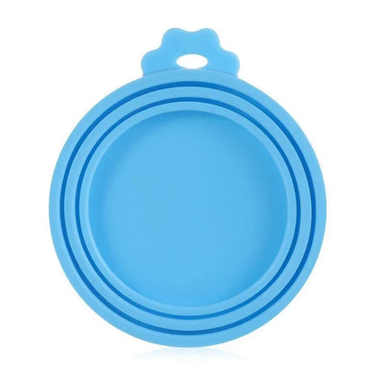 Silicone Pet Food Can Lid – Reusable Sealed Cover for Dog and Cat Food Storage