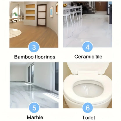 Deodorize Toilet Cleaning Tablets, Powerful All-Purpose Cleaner Gel, Antimicrobial Toilet & Floor Cleaner, Bulk Pack