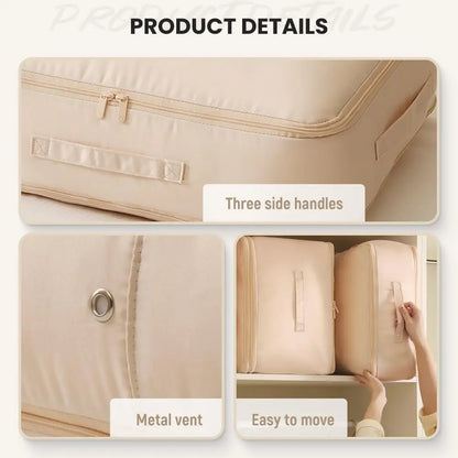 Self-Compression Storage Bag, Ultra Space-Saving Organizer for Clothing, Comforters & Bedding (1PC)