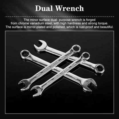 ZTEN 61-Piece Combination Tool Set, Household & Car Repair Manual Tool Kit with Socket and Wrench Set