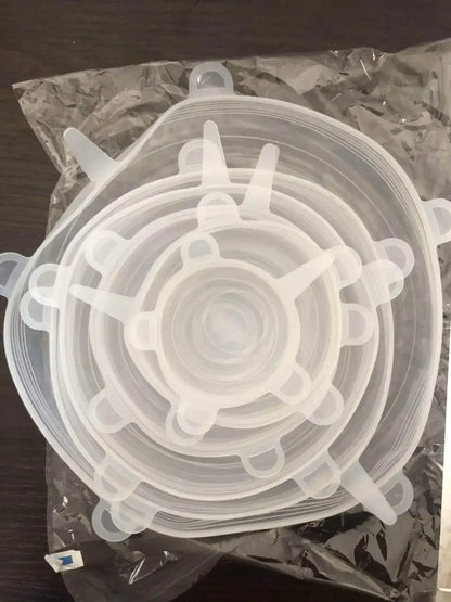 Silicone Stretch Lid – Reusable Food Cover Sealed Bowl Storage Kitchen Accessory