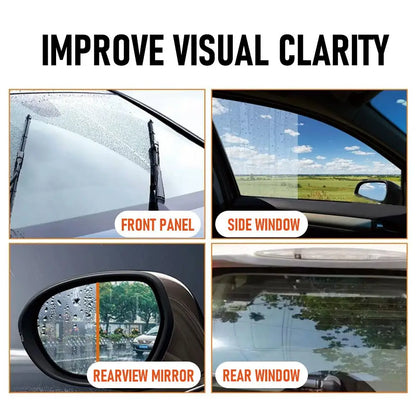 Handheld Glass Emulsion Oil Film Remover – Car Windshield Cleaner for Front, Side, and Rear Auto Glass