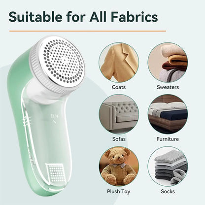 Professional Fabric Lint Remover – Portable Electric Clothing Shaver for Household Fabric Cleaning