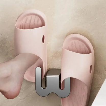 Bathroom Slippers Hanging Shelf – Multifunctional Slipper Rack & Toilet Shoe Storage Organizer