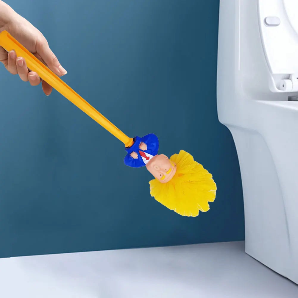 Funny Toilet Cleaning Brush – Novelty Duck Bathroom Toilet Brush with Holder, Fun Household Accessory