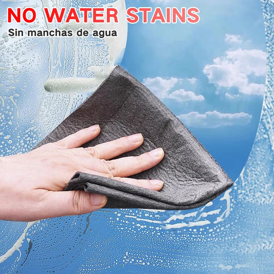 Thickened Magic Cleaning Cloth – Microfiber Glass Cleaning Towel Reusable Washable Lint-Free Cleaning Rag