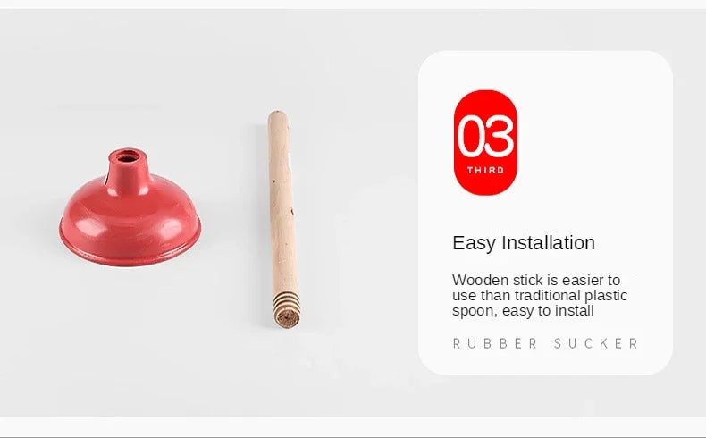 Manual Vacuum Drain Cleaner – Sewer Sucker & Dredging Tool for Sink, Bathtub & Pipe Cleaning