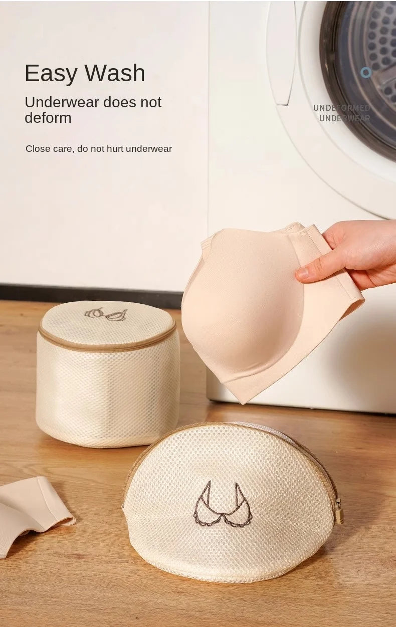 Bra Laundry Bag, Reusable Lingerie Washing Bag for Bras and Underwear, Thickened Polyester Protective Wash Bag
