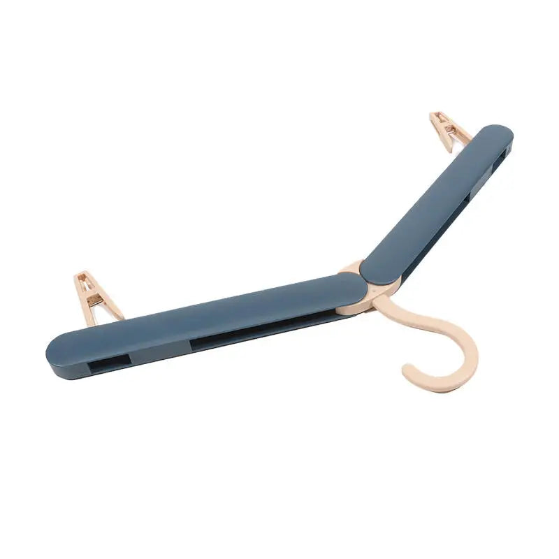 Travel Foldable Clothes Hanger – Portable Wardrobe Drying Rack for Outdoor Travel & Home Use