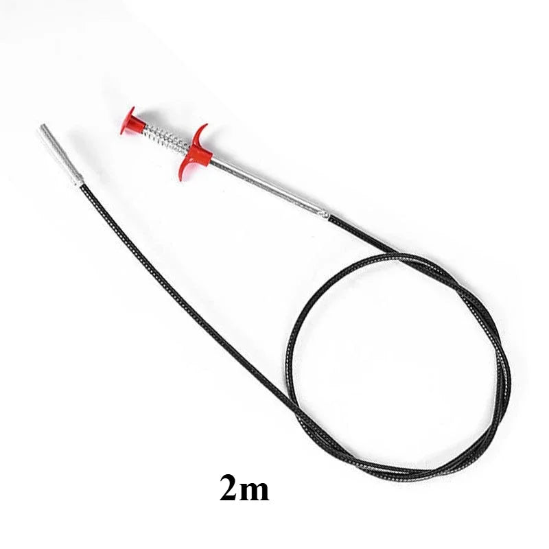 Sewage Pipe Cleaning Tool Drain Unclogger – Professional Pipe Plunger Drain Clog Remover for Clogged Toilets