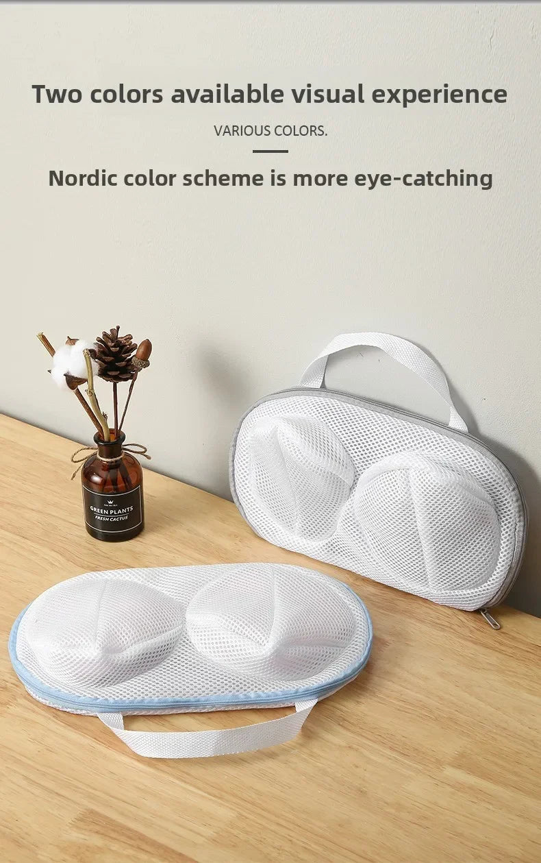 Bra Laundry Bag for Machine Wash, Anti-Deformation Mesh Wash Bag for Underwear and Sports Bras, Reusable Protective Laundry Organizer