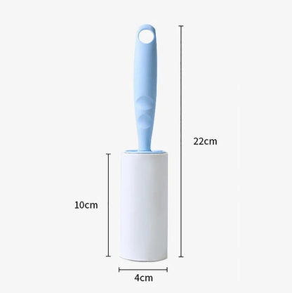 Lint Roller with Refills – Pet Hair Remover Brush for Clothes, Sofa, and Dust Cleaning