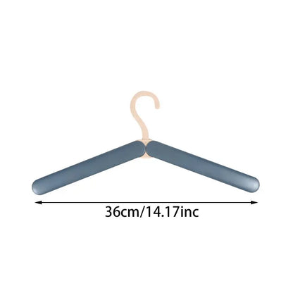 Travel Foldable Clothes Hanger – Portable Wardrobe Drying Rack for Outdoor Travel & Home Use