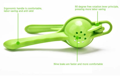 Manual Lemon Clip – Creative Mini Lemon Juicer Portable Kitchen Gadget