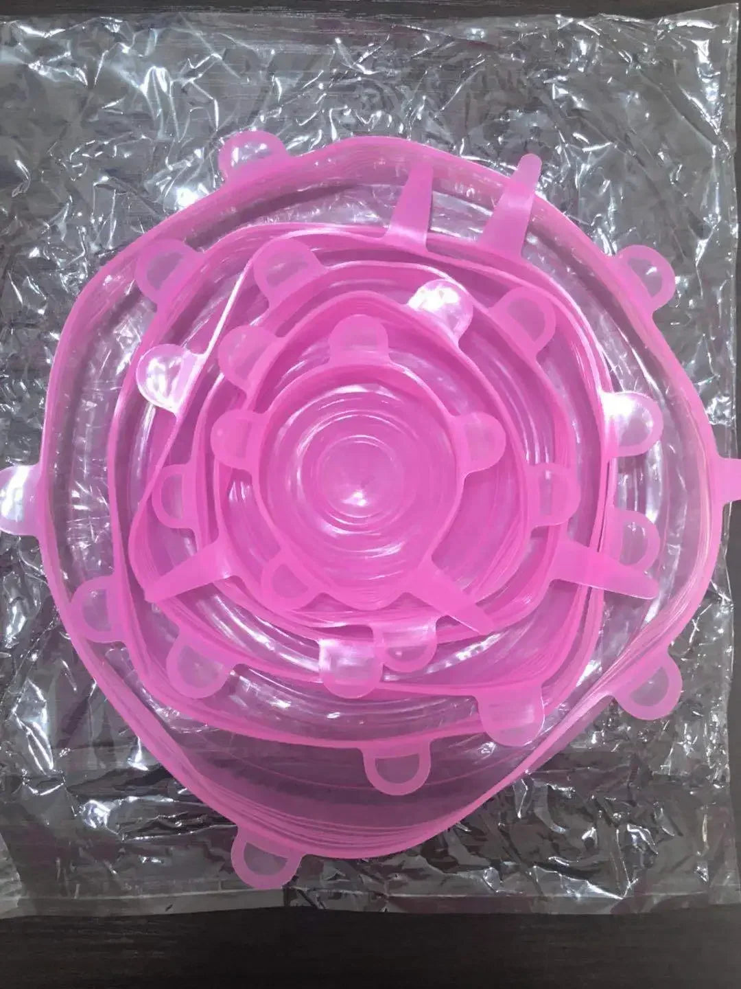 Silicone Stretch Lid – Reusable Food Cover Sealed Bowl Storage Kitchen Accessory