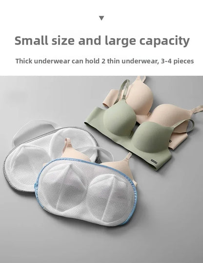 Bra Laundry Bag for Machine Wash, Anti-Deformation Mesh Wash Bag for Underwear and Sports Bras, Reusable Protective Laundry Organizer