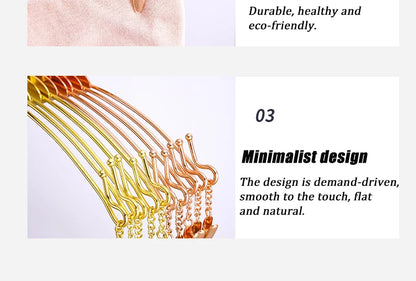 Metal Multi-Hook Underwear Hanger Set (5PCS) – Heavy-Duty Clips Rack for Socks, Bras & Small Clothes