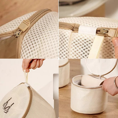 Bra Laundry Bag, Reusable Lingerie Washing Bag for Bras and Underwear, Thickened Polyester Protective Wash Bag