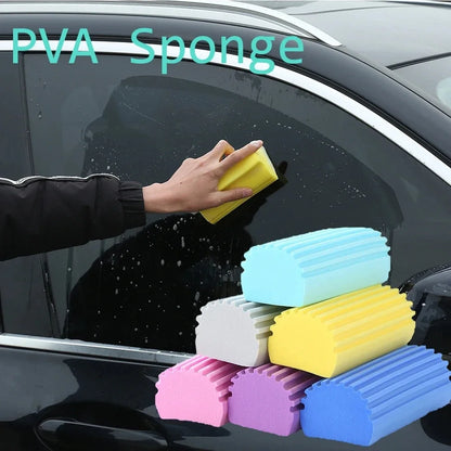 Car Damp Clean Duster Sponge – Reusable Eraser Brush for Auto, Blinds, Kitchen, and Window Cleaning