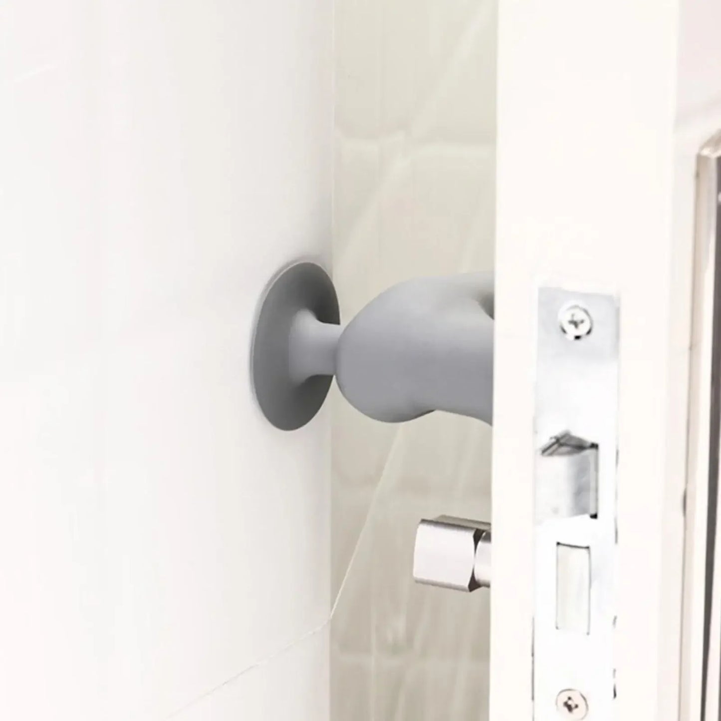 Silicone Door Handle Protective Cover Anti-collision Baby Doorknob Protect Door Knob Cup Safety Cover Noiseless Suction