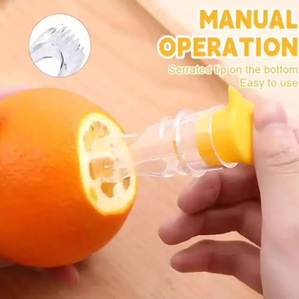 Manual Lemon Juicer, Portable Mini Citrus Squeezer Reamer for Lemon, Orange & Lime – Handheld Easy Juicer