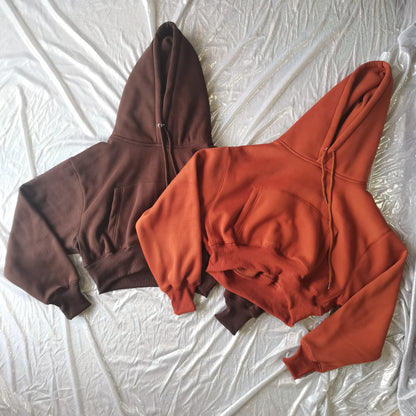 Women’s Fleece Hoodie and Jogger Pants 2-Piece Tracksuit Set, Warm Solid Color Sweat Suit for Fall and Winter Casual Sports Outfit
