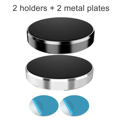 Universal Magnetic Car Phone Holder, Dashboard and Wall Mounted Mobile Phone Stand for iPhone, Samsung, Xiaomi, Huawei, Strong Magnet Car Mount