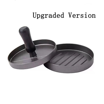 Burger Press Hamburger Meat Tool – Aluminum Patty Maker for Kitchen BBQ and Grill