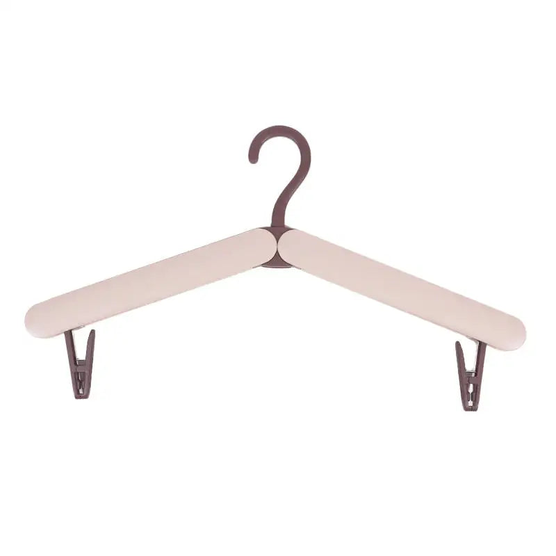 Travel Foldable Clothes Hanger – Portable Wardrobe Drying Rack for Outdoor Travel & Home Use