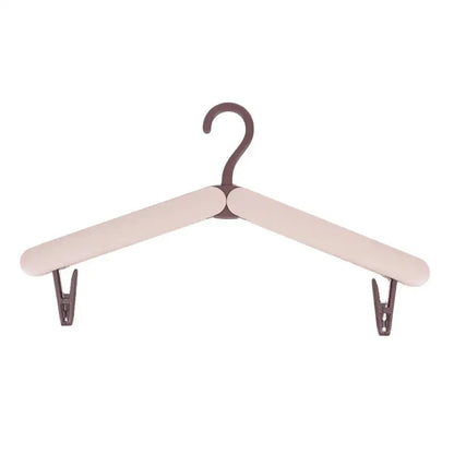 Travel Foldable Clothes Hanger – Portable Wardrobe Drying Rack for Outdoor Travel & Home Use