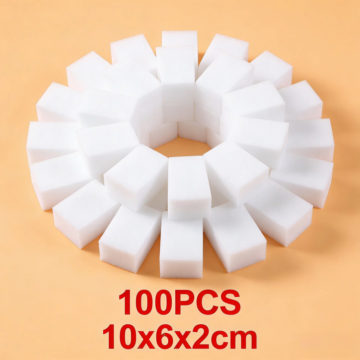 Scouring Pad Sponges for Washing Dishes – Magic Cleaner Melamine Foam Scrubber Reusable Stain Remover Cleaning Tools